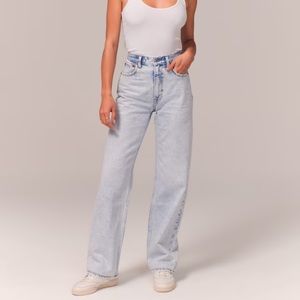 Abercrombie the loose high rise jeans